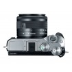 Canon Mirrorless EOS M6 ( Black and silver ) + Kit EF-M15-45 IS STM 